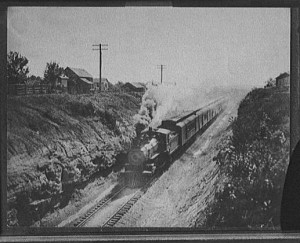 Train, circa 1900, courtesy Library of Congress