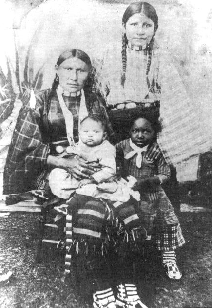 Black Indian Family