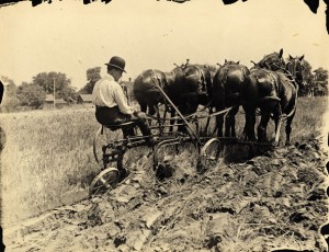 Plowing a Field, courtesy Colorado State University Archives