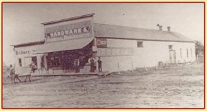 Hardware Store in Humboldt, SD, courtesy Mundt Archives