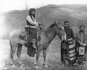 Colville Indian Family on Reservation, circa 1900 - 1910, courtesy Library of Congress