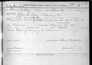 Patient Record From Nineteenth Century